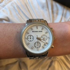 Silver Michael Kors Watch